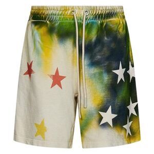 Palm Angels Unisex Adult Stars Sweat Shorts / Multicolored